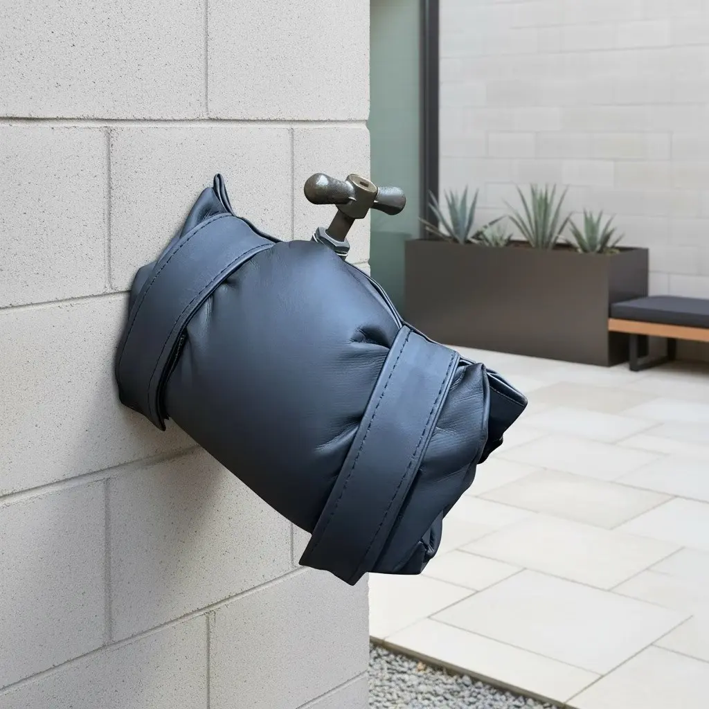 Outdoor Faucet Winter Freeze Protection Cover, Multi-Functional Outdoor Faucet Protector, Anti-Freeze Faucet Guard for Cold Weather