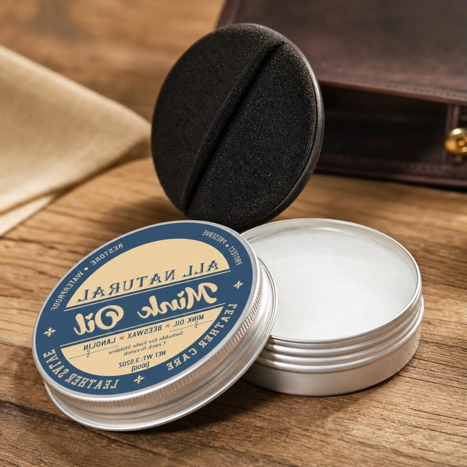 All-Natural Mink Oil Leather Conditioner for BootsGift