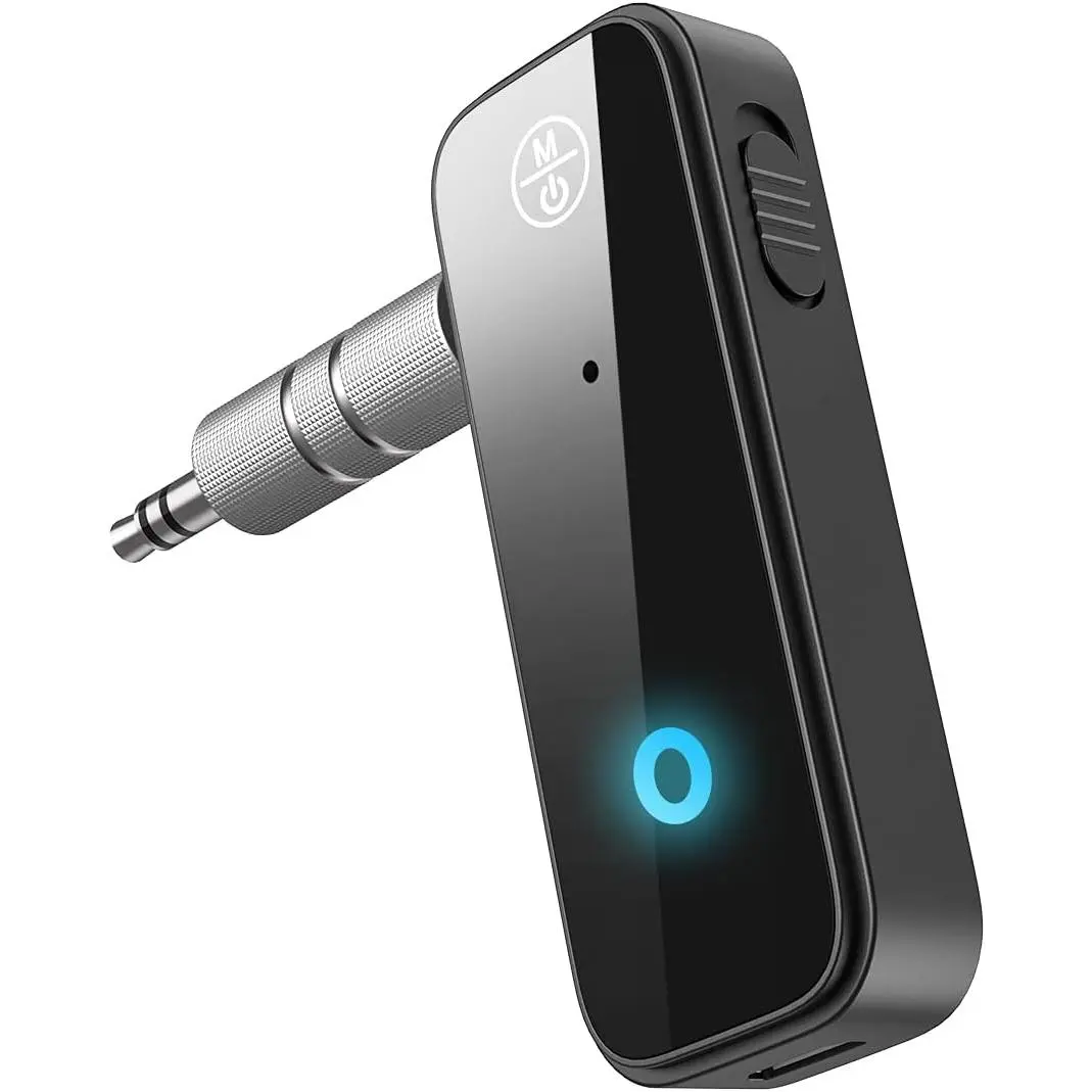 5.4 AUX Adapter for , 2 in 1  Transmitter Receiver for TV Headphones  Stereo Speaker, Hands-Free Calls, 3.5mm  Audio Adapter