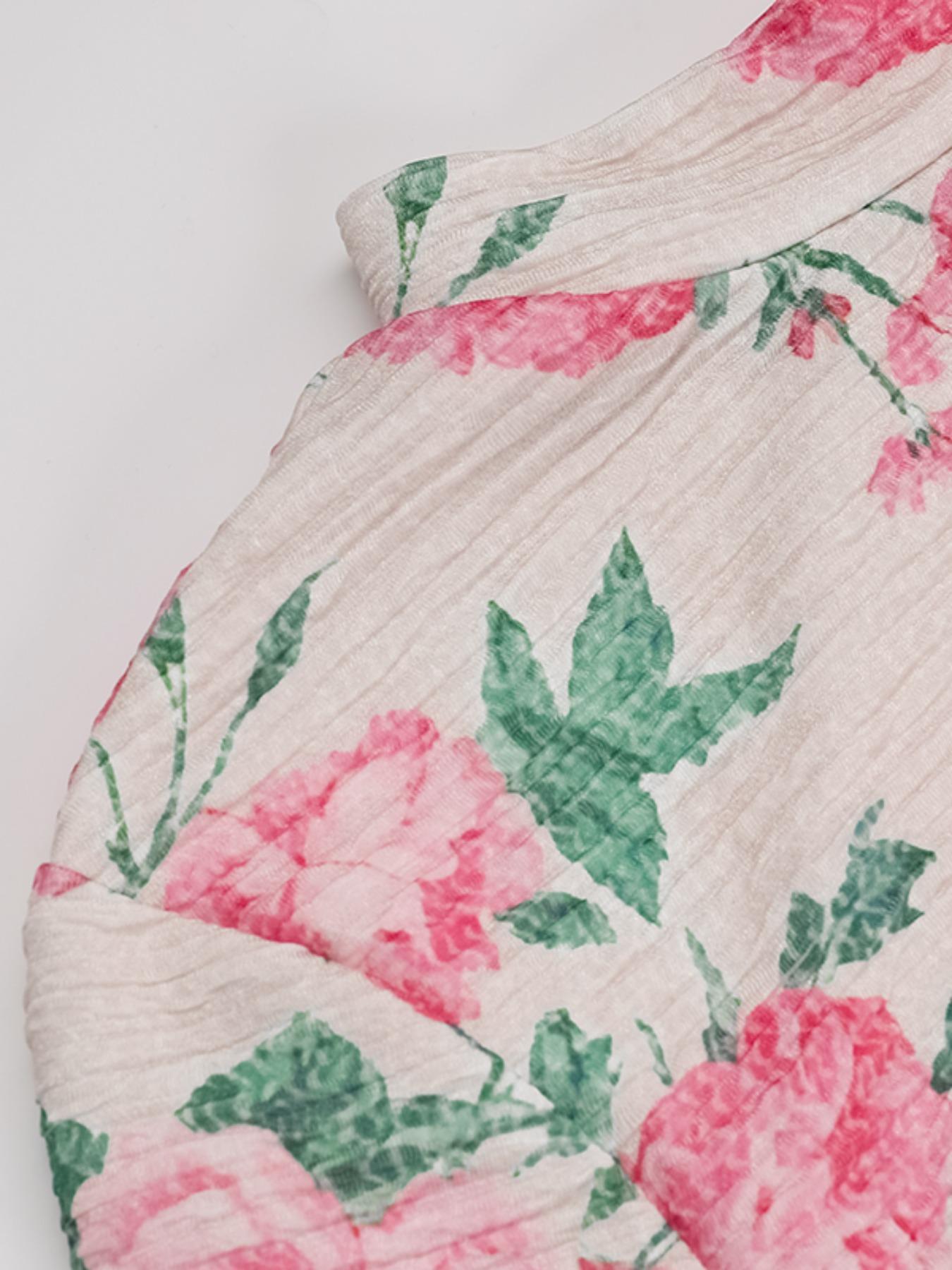 Styles by Faith Howard Women's Floral Print Ruffle Hem Bodycon Dress, Elegant Mock Neck Long Sleeve Gown for Party Holiday Wedding Guest, Ladies Fall & Winter Clothes, Elegant Dresses