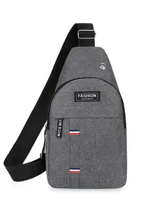 Large Capacity Men's Backpack, Fashion Solid Color Design, Suitable for Casual and Business, Crossbody and Shoulder Bag Combination
