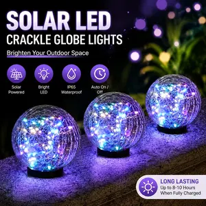 Solar Powered Courtyard Light, Outdoor Decorative Landscape Lamp, Garden Villa Balcony Ambiance Light, Lawn Plug-In Waterproof Lantern
