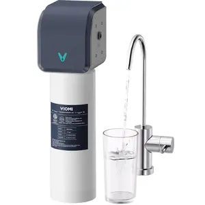 Under Sink Water Filter, NSF/ANSI 372, 53, 42 Certified, 0.5 Micron Filtration System Removes Lead, Chlorine, Bad Taste & Odor, Dedicated Faucet Included, 1 Year or 10,000 Gallons Lifespan