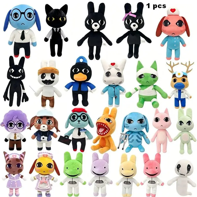 Animal Hospital Horror Game Doll, Plush Toy for Kids, New Arrival Soft Stuffed Animal Figure, Perfect Gift for Children
