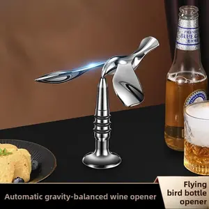 Manual Beer Bottle Opener, Balanced Bird Design, Kitchen Tool for Bars and Homes, Ideal for Parties, Durable and Easy to Use