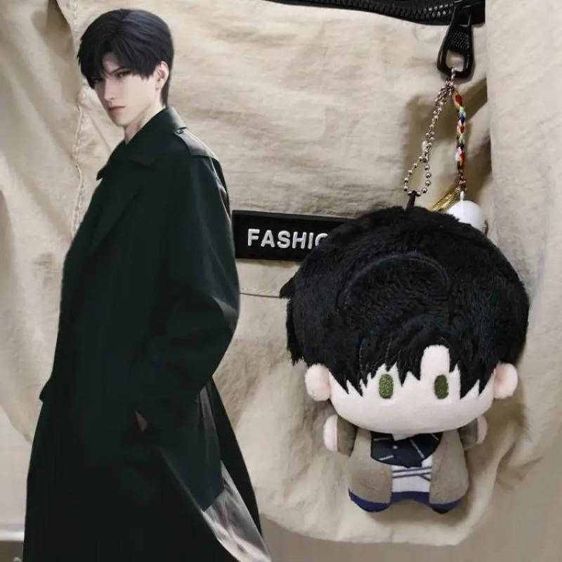 Game Love and Deepspace Li Shen Cosplay Keychain Kawaii Plush Figure Doll Keyring Key Chain Bag Accessories Prop Fans Gift