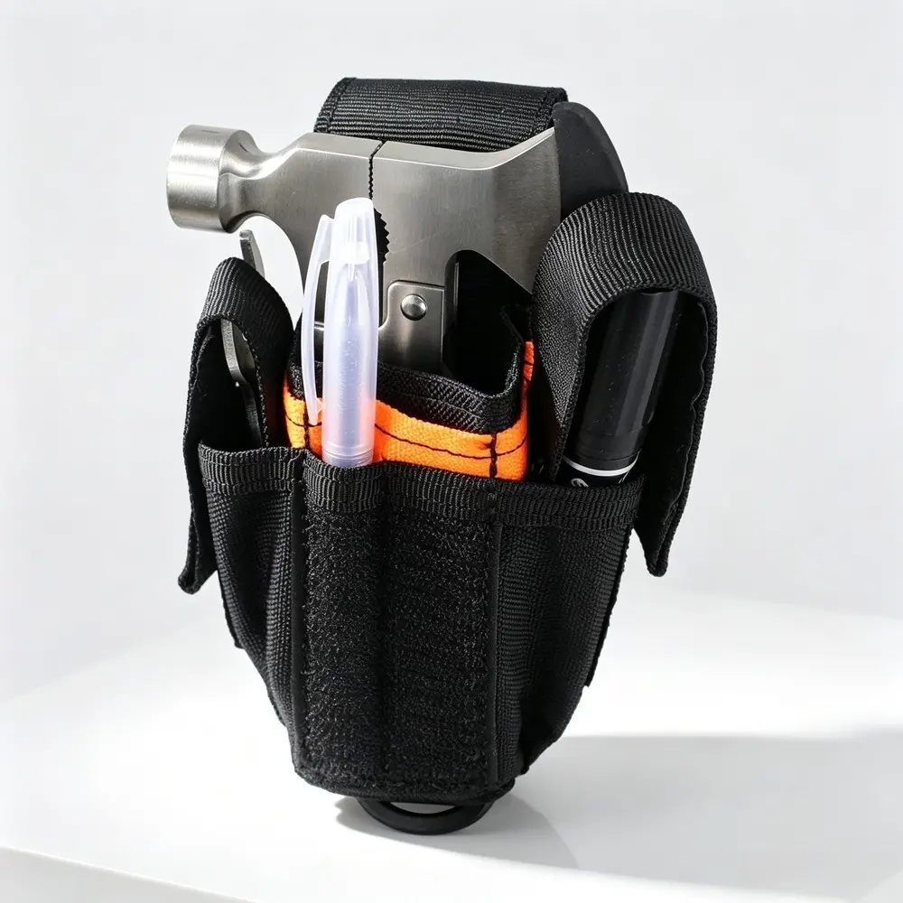 1pcs Universal Multi-Pocket Tool Storage Bag, Tactical Molle Pouch, Versatile Organizer for Tools, Portable Tool Bag