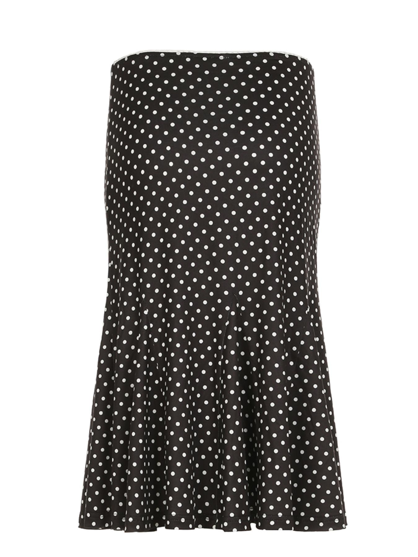 Women's All Over Polka Dot Print Mermaid Skirt, Casual Drop Waist Skirt for Daily Wear, Ladies Fall & Winter Bottoms, Boho Casual Skirts