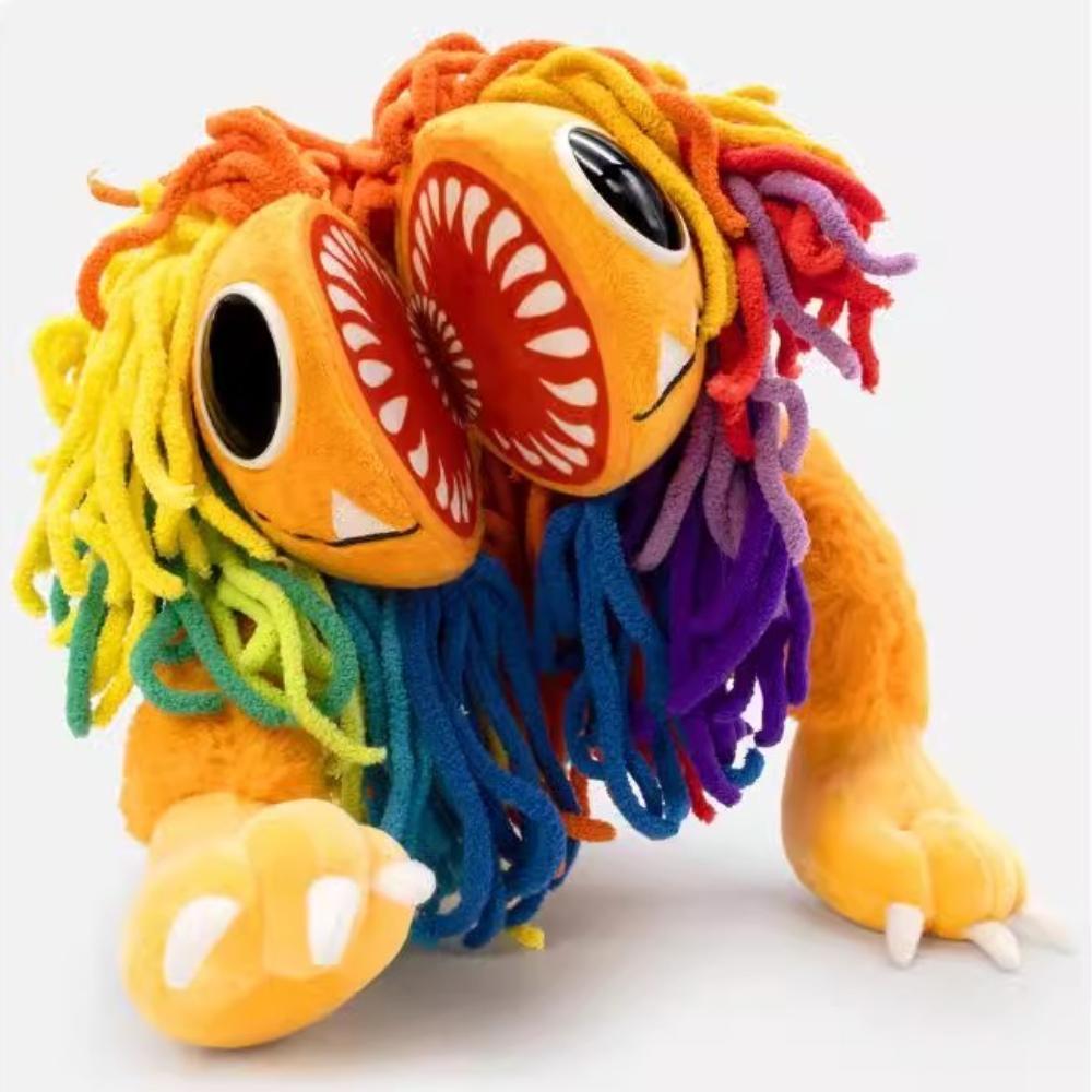 25cm Yarnaby Smiling Devil Lion Small Animal Halle Sawyer Smiling Friend Weak Magnet Plush Doll Anime Action Gift Toys KIDS