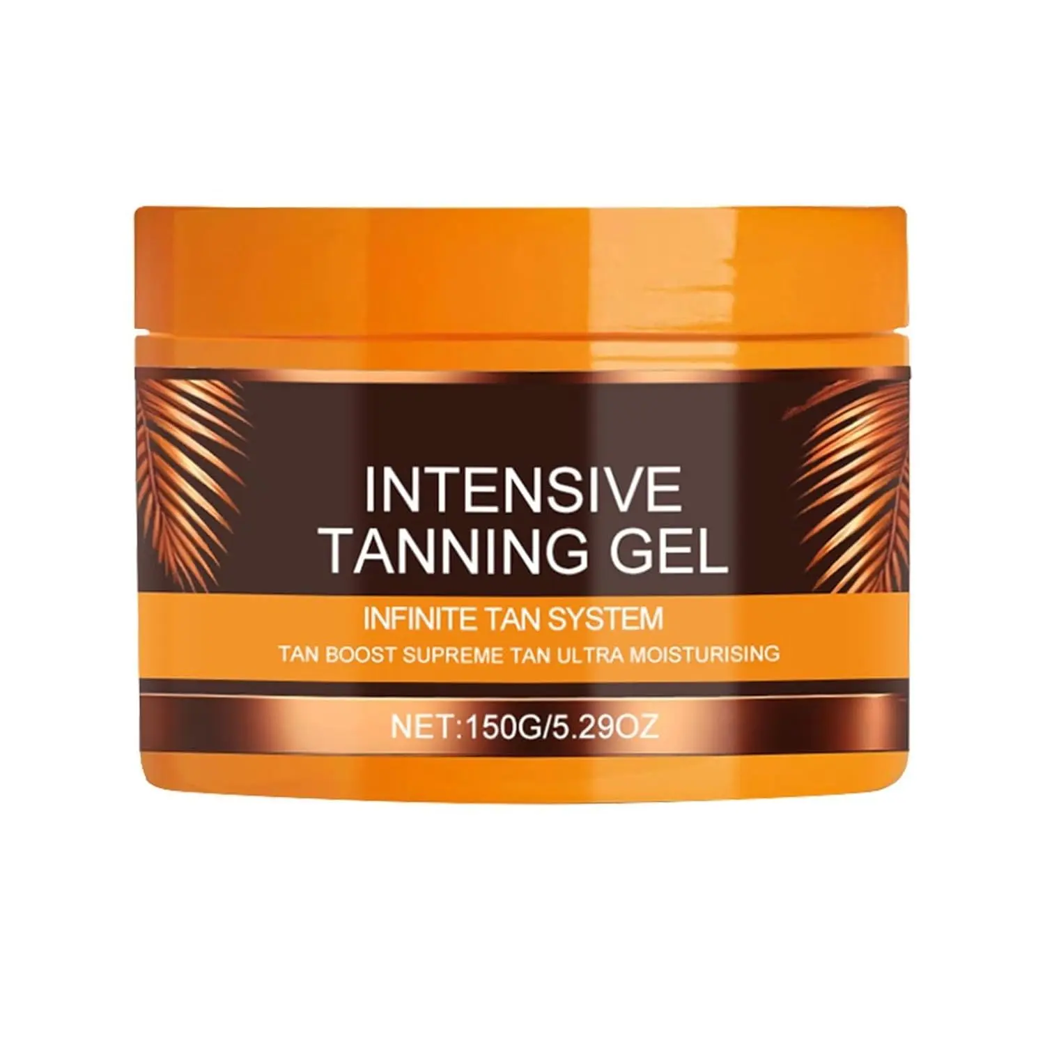 Luxury Intensive Tanning Accelerator Cream Gel, Delivers Natural Brown Tan, Multi-Use Sun Care Gel Suitable for Indoor Sunbed Sessions and Outdoor Sun Exposure