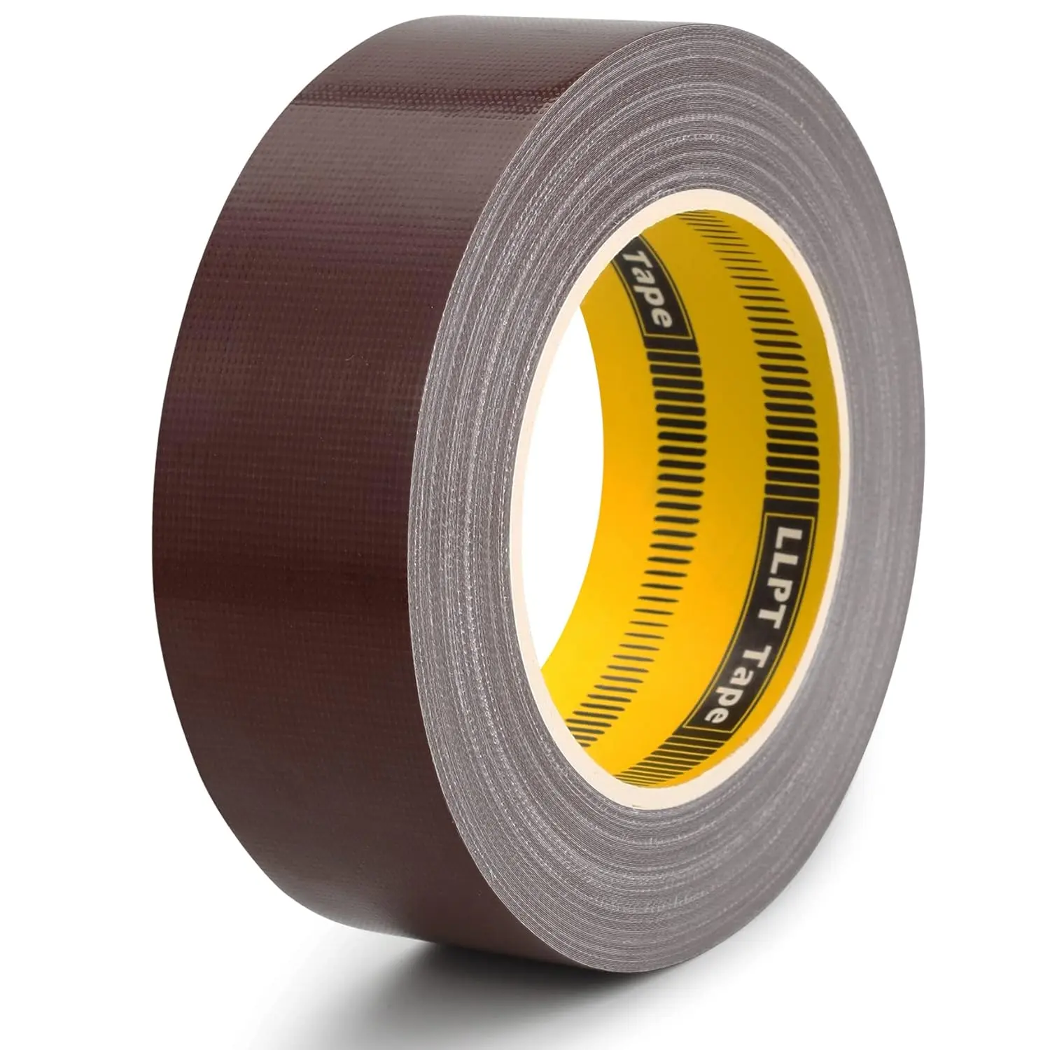 Premium Grade Duct Tape 1.6 Inches x 108 Feet Heavy Duty Easy Tear Strong Adhesive for Moving Packing Color Coding Art Craft DIY Projects Repair Dark Brown (DT413)