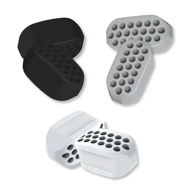 Unisex Jaw Exerciser Set, Jawline Trainer, Jaw Enhancer, 3 Resistance Levels (6 Pieces), BPA-Free Silicone, Ideal for Beginners, Intermediate, and Advanced Users
