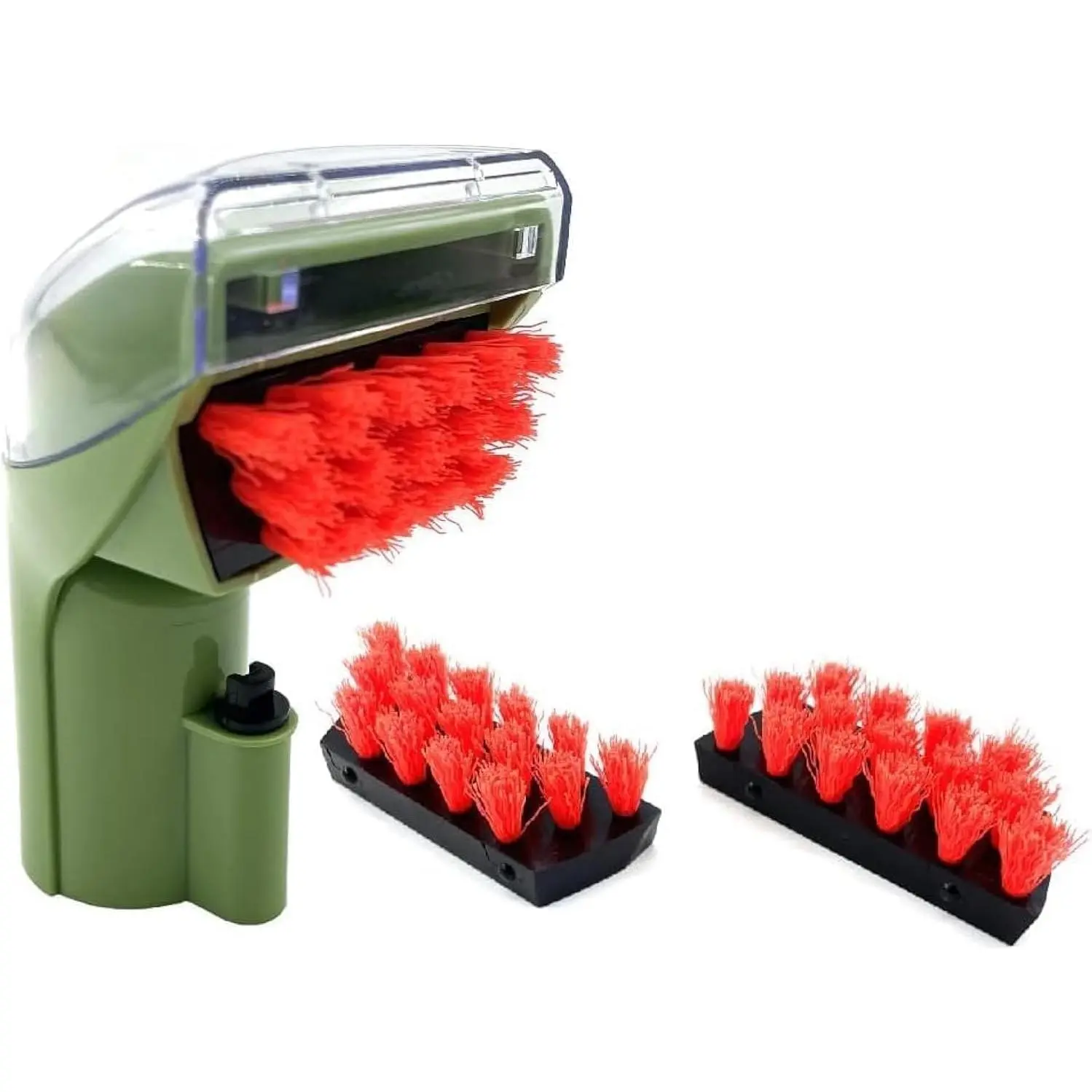 1400B 3in Little Green Machine Brush   Compatible for  4075 3353 3194 2458 3588F 1986 1425 1400 1400W Multi-Purpose Portable Tough Stain Brush Tool Attachments Green(1+2 Pack)