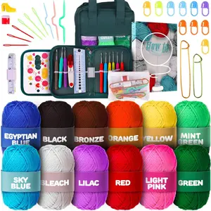 Crochet Kit for Beginners -  Crochet Starter Kit for Adults Bundle