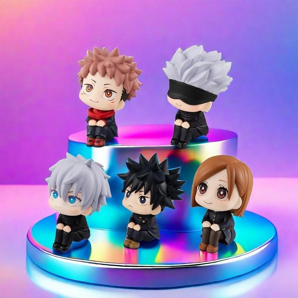 7cm Anime Jujutsu Kaisen Figure Itadori Yuji Gojo Satori Fushiguro Megumi Kugisaki Kawaii Toy PVC Model Action Figure Kid Gift