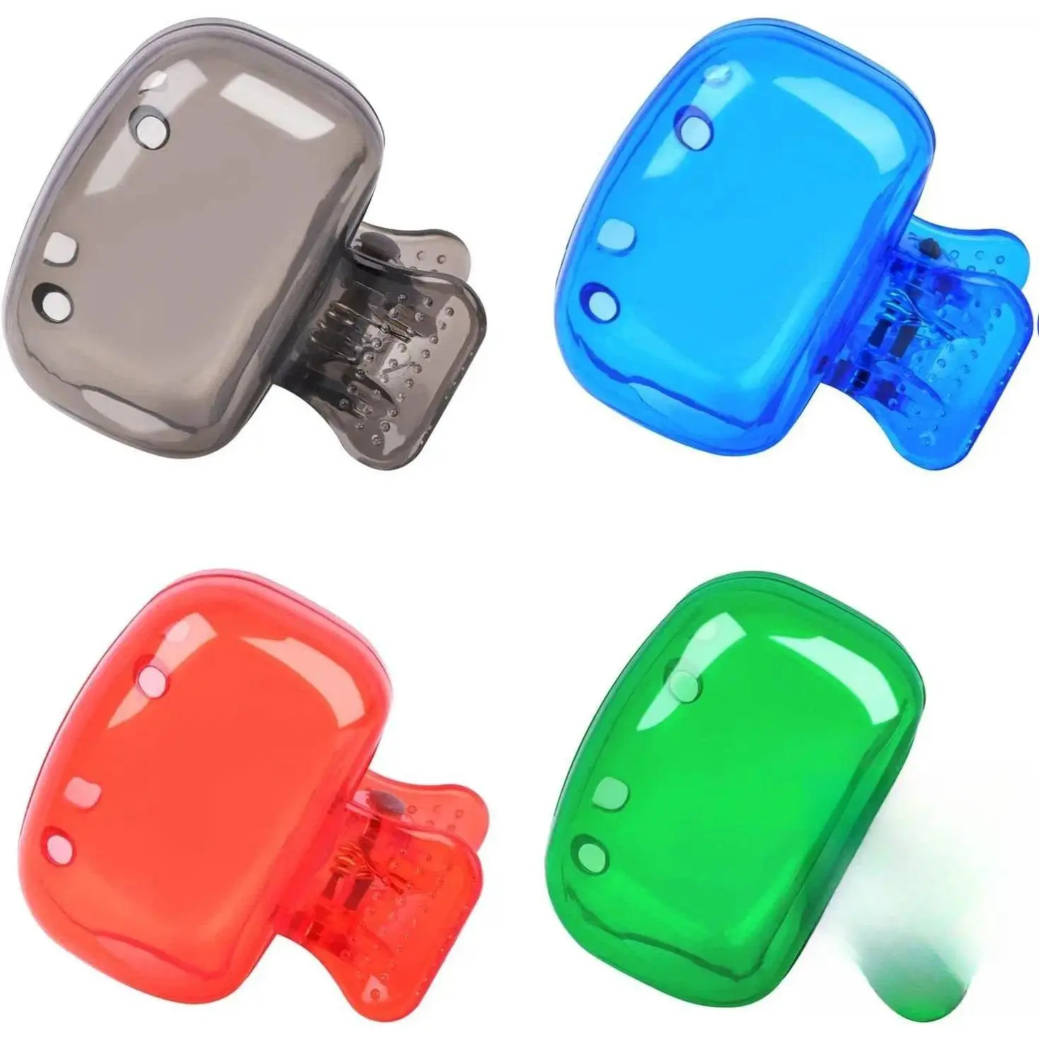 Toothbrush Cover & Travel Pod – Clip-On Pod Ensemble & Compact Protection Motif, Travel Organization Vibe & Bathroom Aesthetic Trend, 4-Pack Lightweight & Secure-Fit Accessory for Travel Bags, Bathroom Organization, Outdoor Trips & Daily Storage