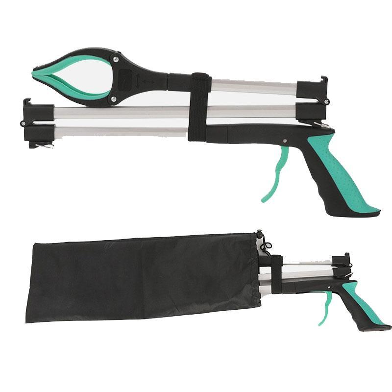 Lightweight Grabber Pickup Tool, Anti-slip Rotating Jaw & Magnets Grabber, Wide Claw Opening Trash Picker, Long Arm Extension Grabbers for Seniors