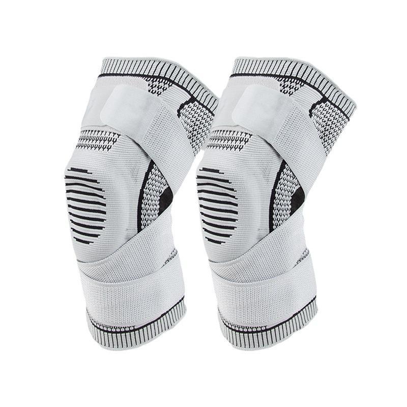 OLLAS Knee Braces, 2-Pack, Knee Support Compression Sleeves, Fitness Sports Knee Braces, Women's & Men's Compression Suitable for Running, Fitness, Basketball