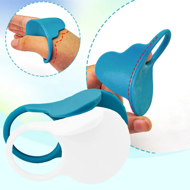 New Baseball Silicone Thumb Protector, Shock Absorbent Batting Guard for Hitters Training & Sports Protection