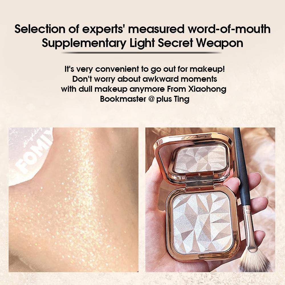 Long Lasting Shimmering Palette, 1 Count Multi-functional Makeup Palette, Facial Contouring & Detailing Makeup Palette for Women Girls, Shimmer Sparkle Palette