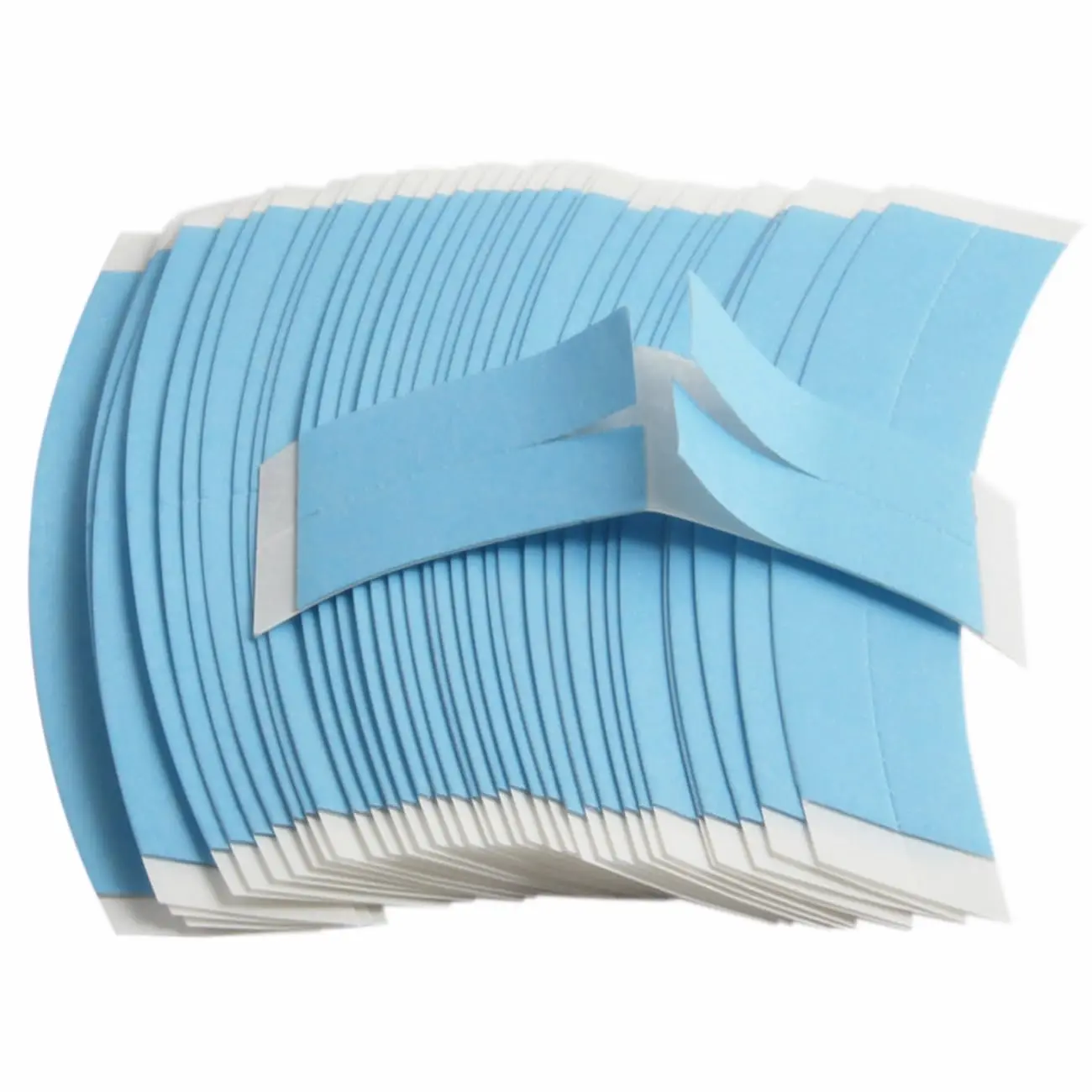 72 Pcs Lace Front Tape, Transparent Double-Sided Adhesive Strips for Wigs & Hairpieces | Waterproof Strong Hold Wig Glue Alternative, Natural Look, 72 Pieces, Tape Strips, All-Day Wear, Strong Adhesion, Reliable Hold, Secure Fit, Hair Extensions Wig Tools