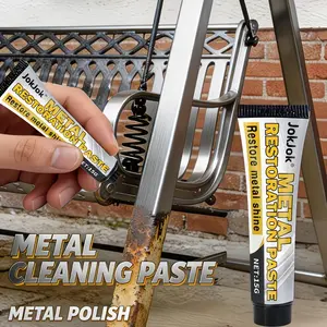Multi-Functional Metal Rust Remover Polish, Kitchen Metal Polishing Agent, Restores Shine, Suitable for Knives, Utensils, Rails, Jokjok Brand