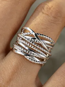 Personalized Multi-layer Wrapped Dainty Stacking Rings for Women and Man Stackable Design Delicate Jewelry Perfect for Engagement Weddings Party, Daily Wear Anniversary Gift