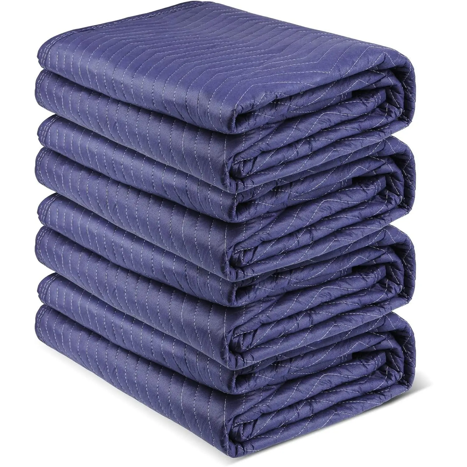 4-Pack Heavy Duty Padded Moving Blanket, 72 x 80 in, Packing Blankets for Moving