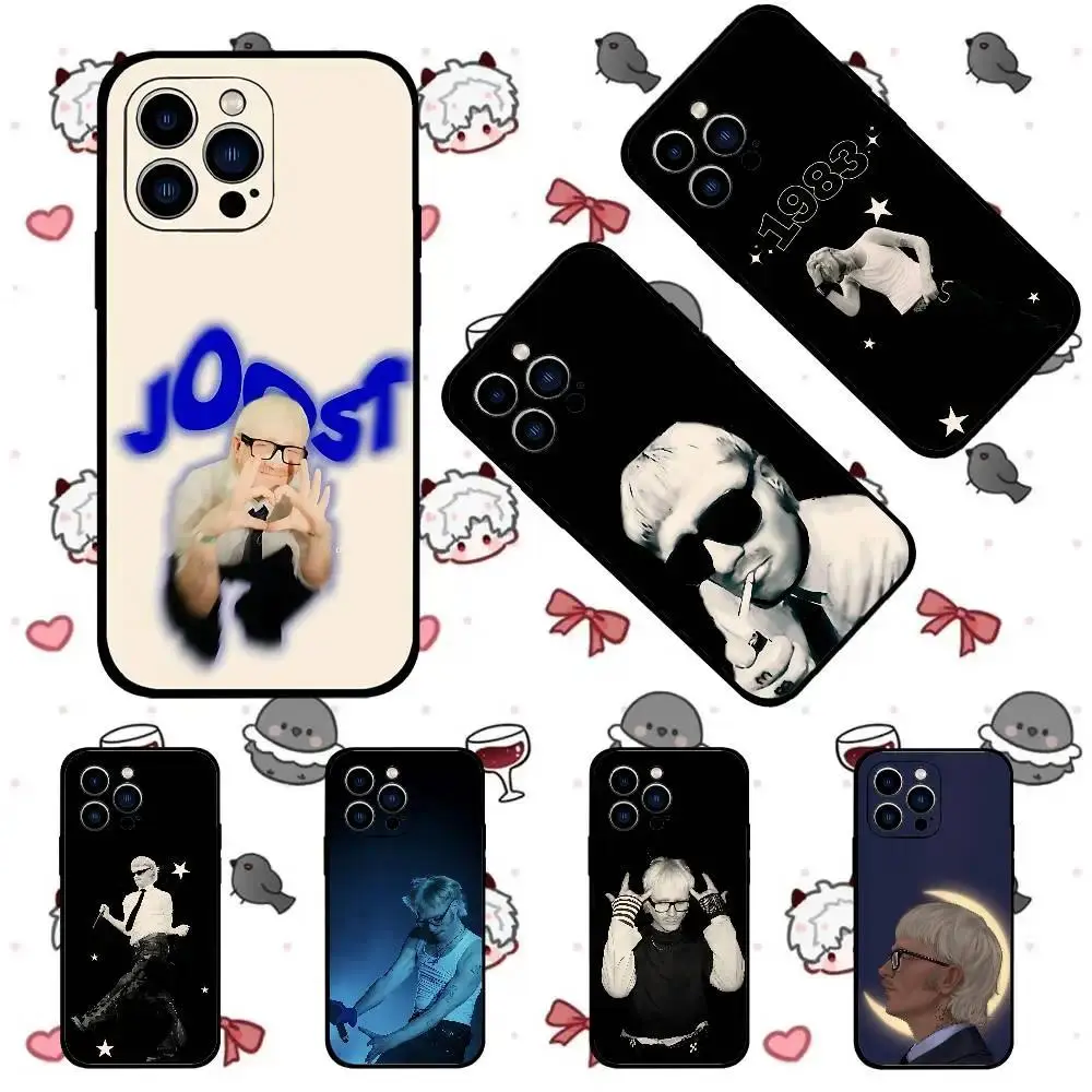 I Love Joost Klein Soft TPU Phone Case, Skin-Friendly Protective Cover for iPhone 11-17 Pro Max/Plus & Samsung Galaxy S23-S25