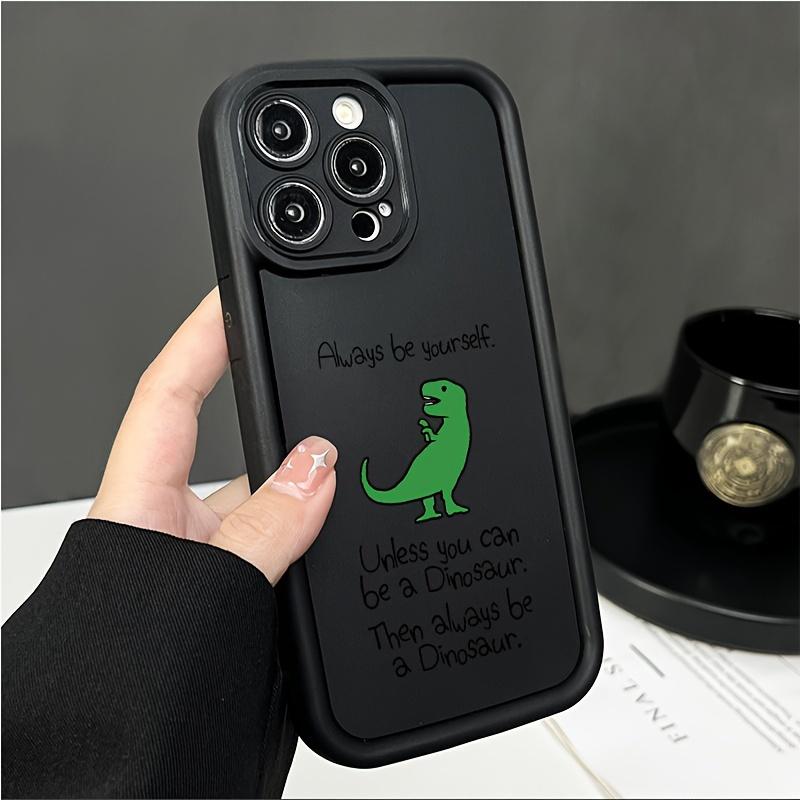 Dinosaur pattern Phone case phone cover for iPhone 17 16 15 14 13 12 11 Pro ProMax Plus Mini 17Air 16E X Xs XsMax silicone phone case, high-end fashion, full cover