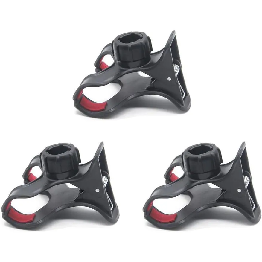 3 Pack Gooseneck Clamp  Phone Holder Clip  17mm Ball Mount Joint Socket for Flexible Long Arm Hose Stand Cellphone Bracket Table Bed Desk   Handelbar Ring Light