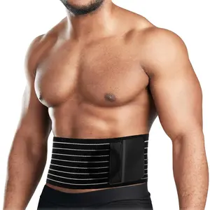 Umbilical Hernia Belt for Men and Women, Abdominal Binder with Hernia Support Pad, Post-Surgical Belly Band for Comfort and Recovery