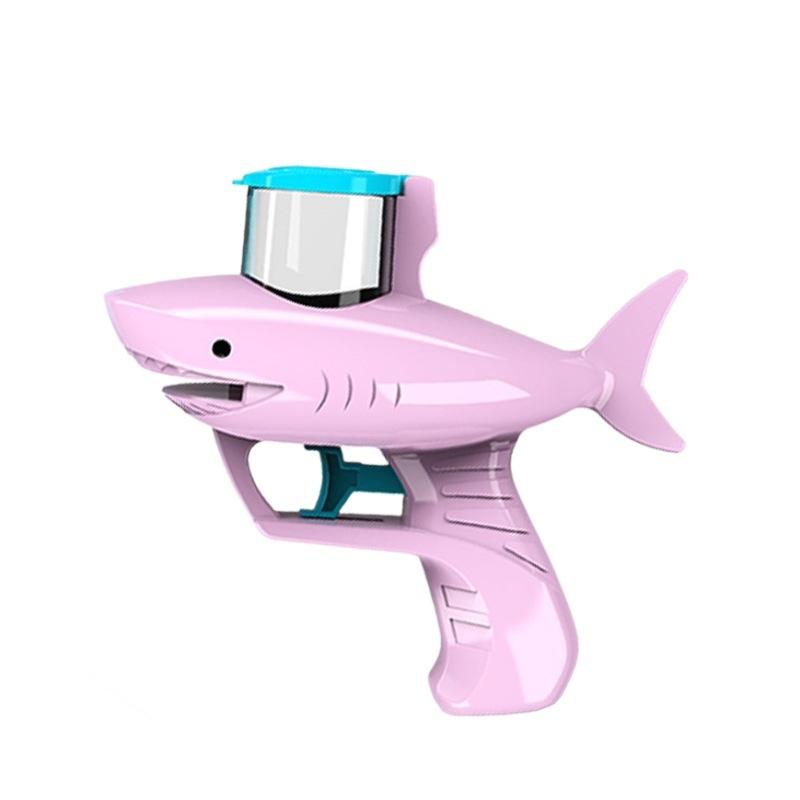 Children's Fun Shark UFO Gun Carrot Gun Parent-Child Outdoor Soft-Bullet Battle Continuous Launch Toy