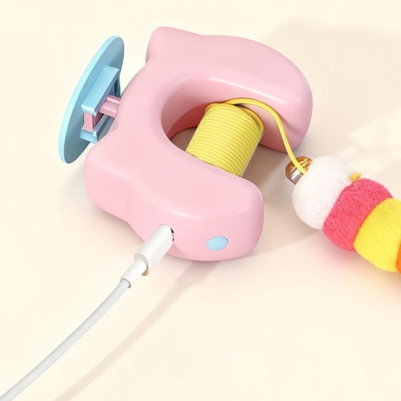 Automatic Cat Toy – Door Hanging Interactive Ball for Self Play & Energy Release