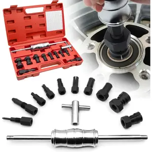 Bearing Puller Hammer Puller Puller Set with Expandable Blind Bearing Puller 8-32mm Wheel Bearing Removal Tool with Gloves and Box