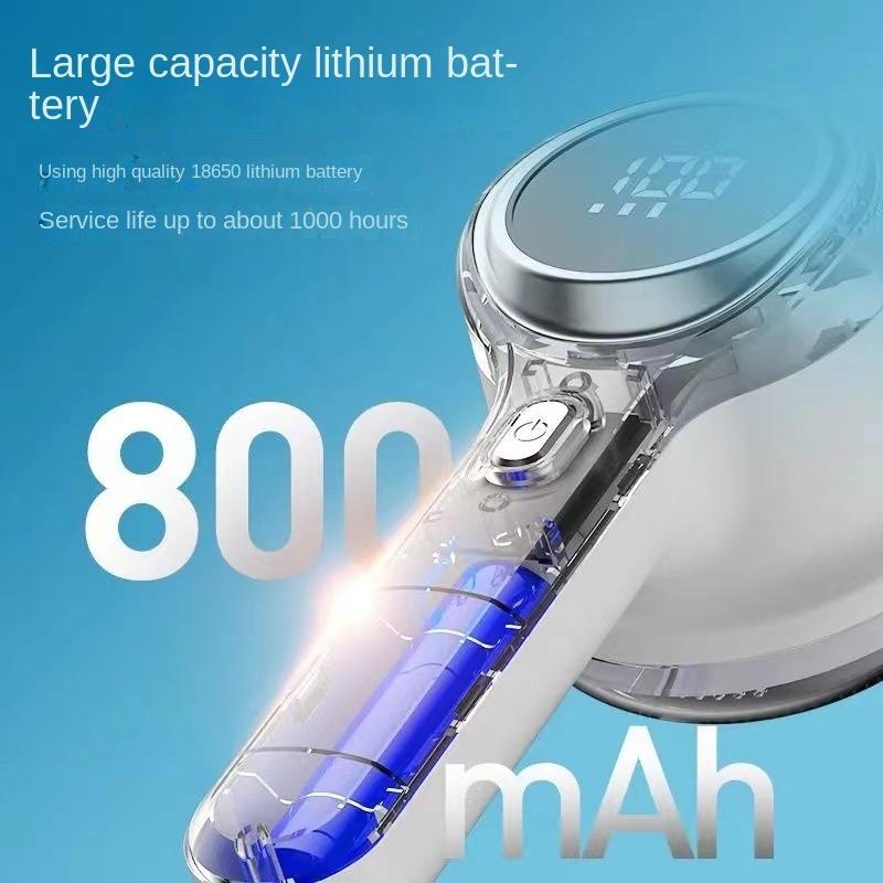 Sweater Shaver Electric Lint Remover with Bionic Beehive Mesh, Noise Reduction Technology, Automatic Charging, Stainless Steel, Effortless Fabric Care