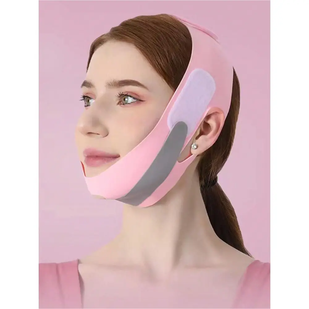 1pc Double Chin Strap - Sleep Facial  & Face Binding Strap, Facial Shaping Tool