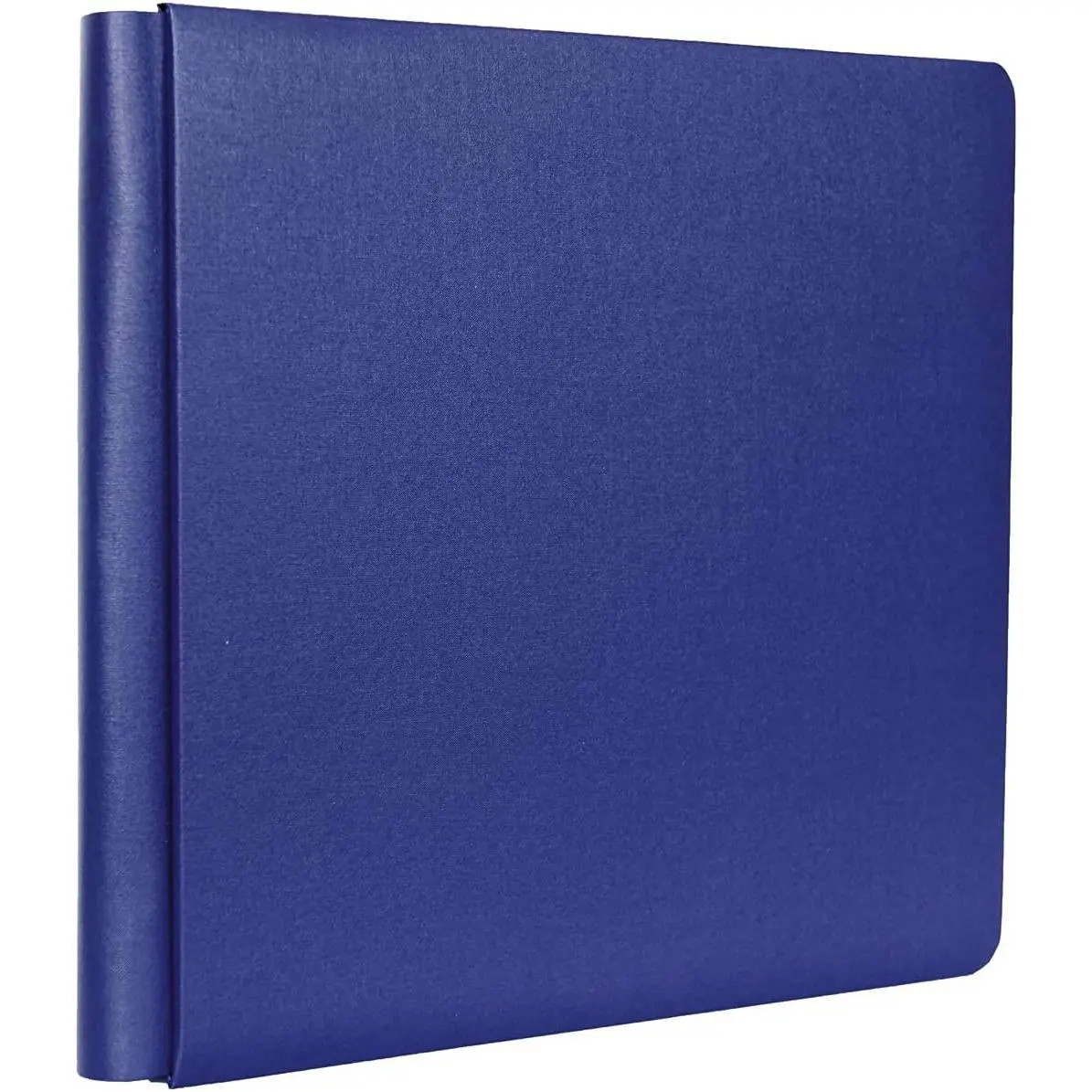 12x12 Bookcloth Album Coverset, Cobalt Color, Flex-Hinge Design for Scrapbooking & Stamping DIY Projects