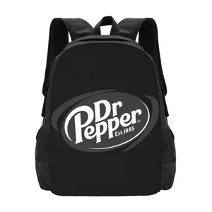 Dr Pepper Backpack Fashion Travel Backpack Laptop Backpack 16ch Simple And Large Capacity
