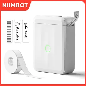 Niimbot D110 Mini Portable Thermal Printer, Smart Pocket Label Printer, Bluetooth-compatible Price Tag Sticker Machine, Office, Home, School Use