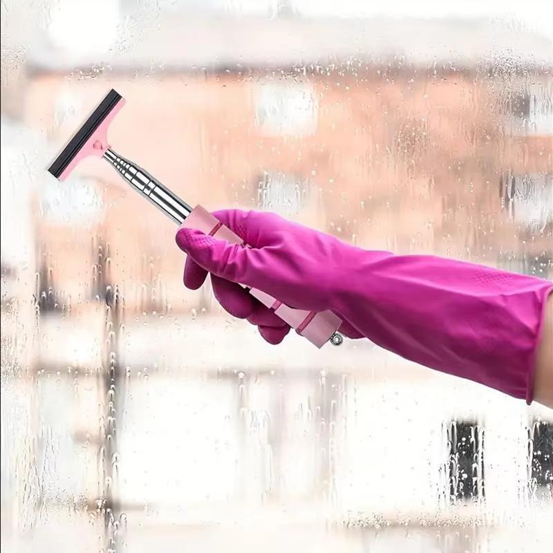 Stainless Steel Car Rearview Mirror Wiper, Retractable Car Glass Cleaning Tool, Window Cleaning Brush, Car Windshield Cleaner, Car Wash Accessories Stainless Steel Car Rearview Mirror Wiper, Retractable Car Glass Cleaning Tool, Window Cleaning Brush, Car Windshield Cleaner, Car Wash Accessories