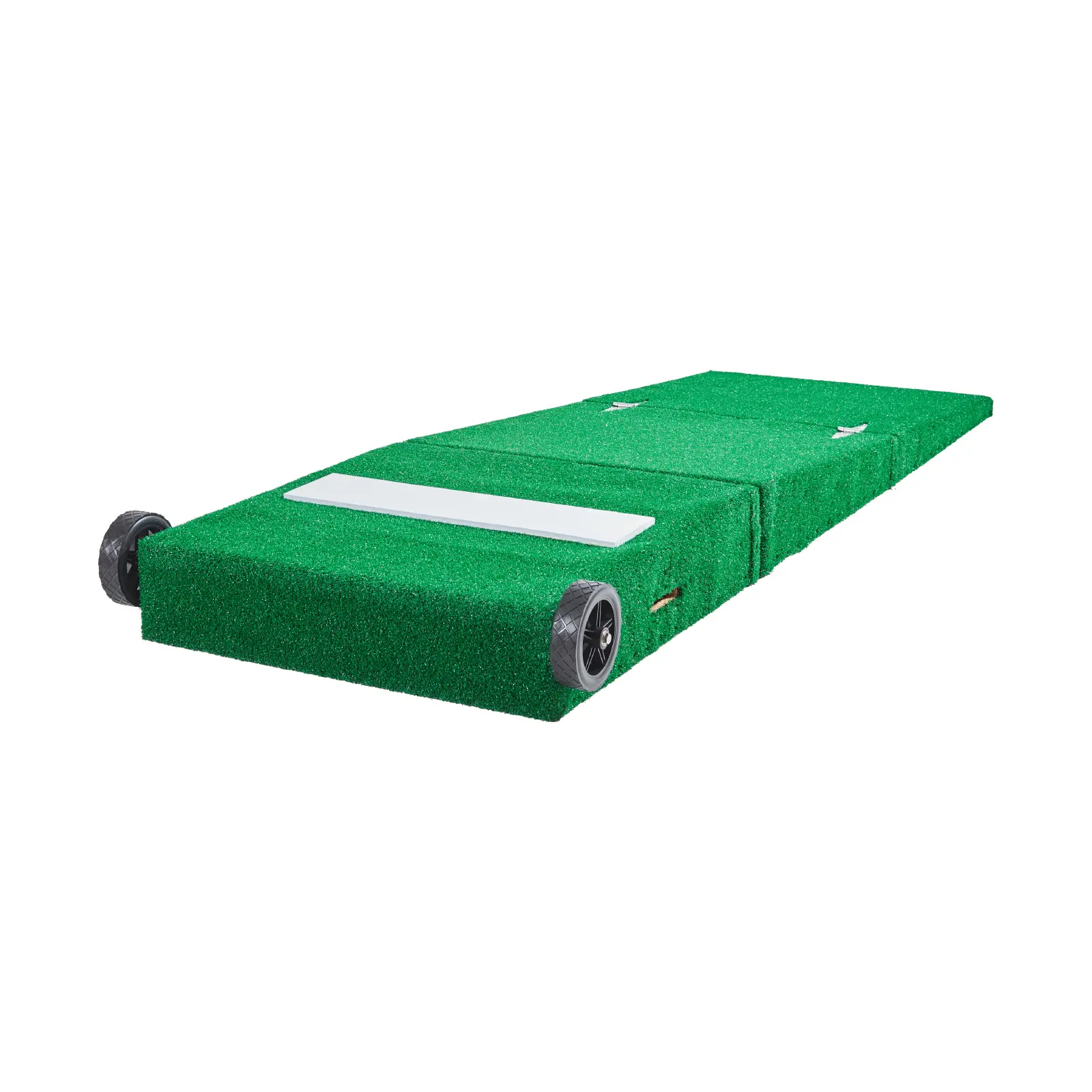 Pitching Mound, Portable Baseball Pitcher's Mound, 90 in Indoor Outdoor Pitching Practice and Training Equipment, Softball Pitching Aids with Antifade Turf, Pitching Rubber, Carry Handles