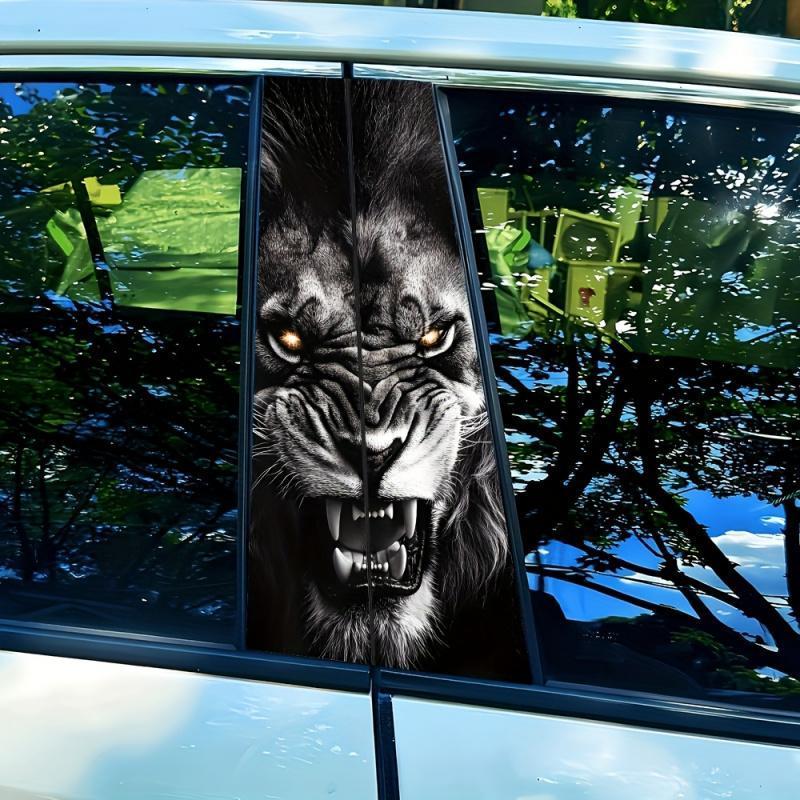 Premium Heavy Duty Vinyl Car Decal Sticker - Ultra Scratch Resistant Waterproof UV Anti-Fade, Self-Adhesive Permanent Universal Multi-Size, All Exterior Auto Decor for Car Body Window Bumper Hood Vehicle Accessories