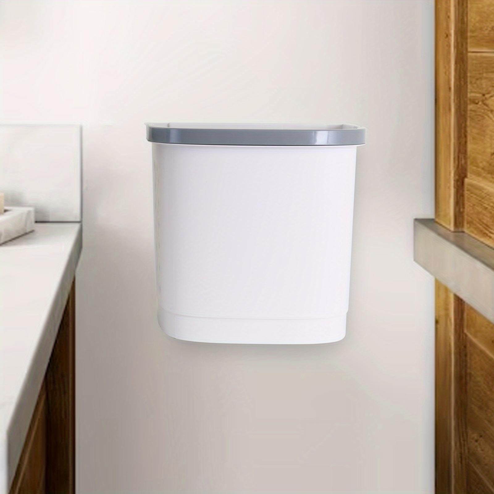 Removable Household Laundry Basket with Wheels, Bathroom Laundry Basket, 2-Layer Rolling Laundry Basket White