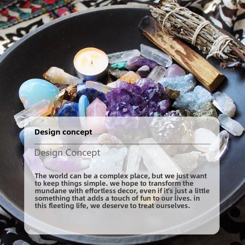 Premium Natural Imperial Stone 7-Color Heart Pendant Necklace – Luxury Classic Gemstone Jewelry – Best Gift for Girlfriend & Mom – Trending Accessory