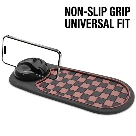 Car Phone Holder with Anti-Slip Pad, Safe Driving Experience for All Smartphones, Easy Installation for Every Driver, Multifunctional Car Accessories, Car Cellphone Mount, Car Phone Stand, Phone Holders for Your Car