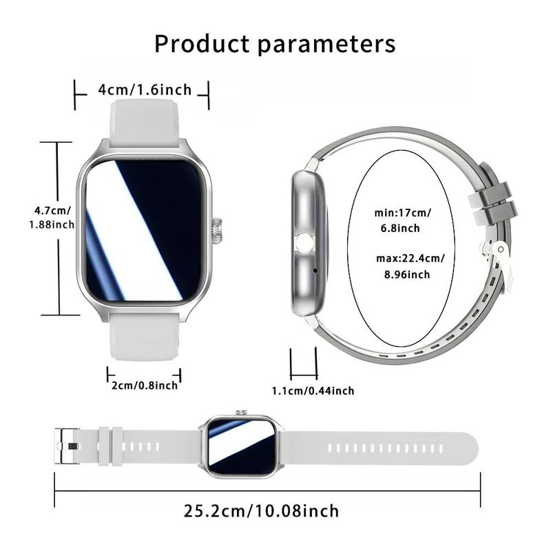 Multifunctional Smart Watch, Fitness Tracker Watch, 1 Count Fashionable Digital Watch with Multi-Sport Modes, USB Rechargeable Sports Watch for Women & Men