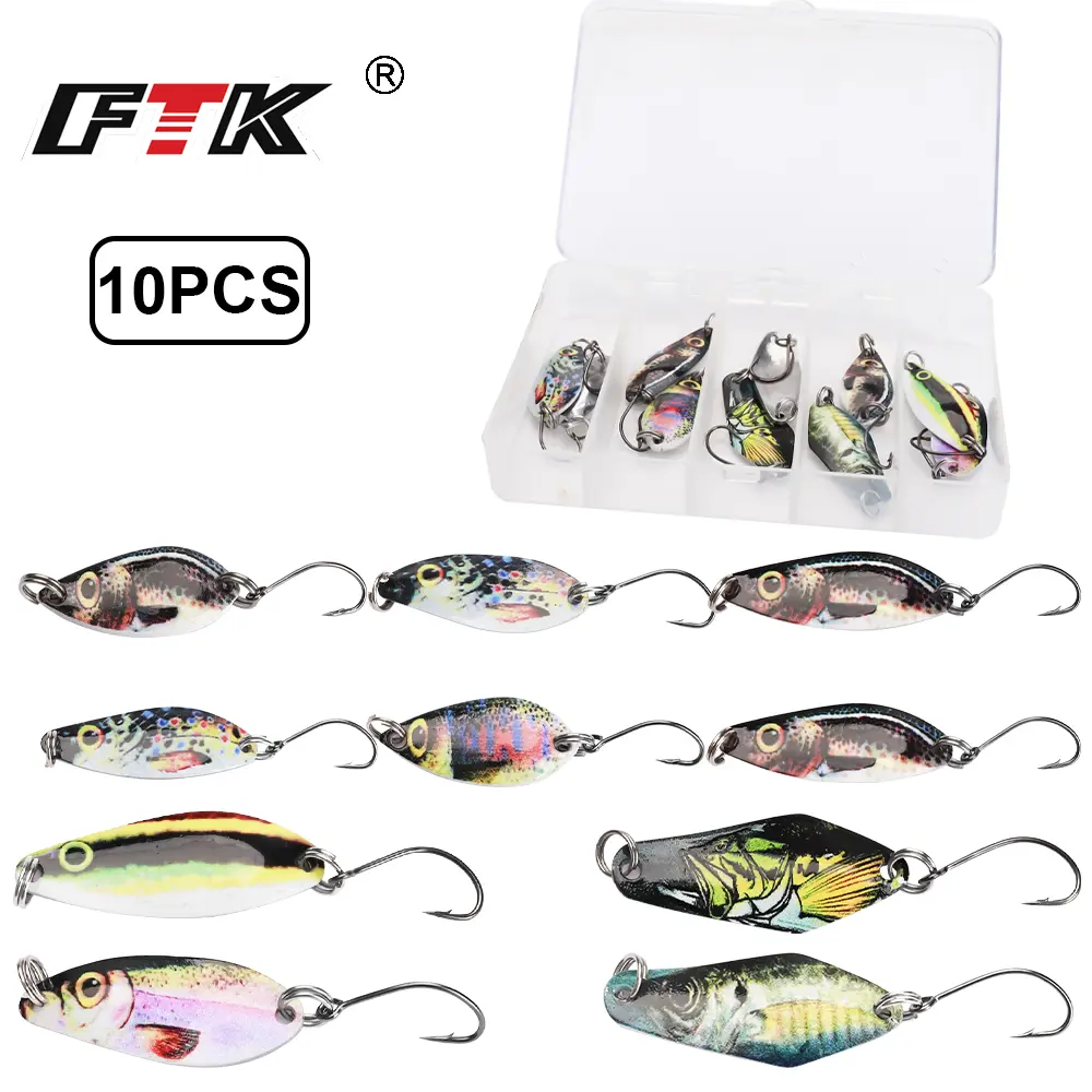 FTK Single-Hook Maruho Spinner, Spinning Spinner, Colorful Long-Cast Metal Spinner, Lure Fishing Hook