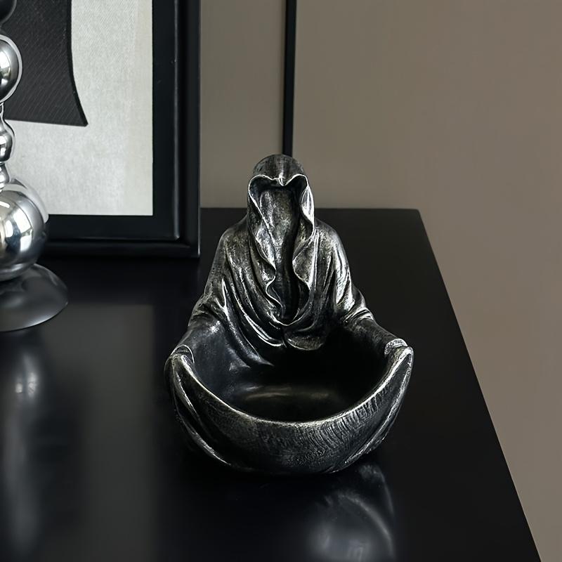 Cyberpunk Black Humor Mystery Man Ashtray Inspired by Mystery Man, Holiday Father's Day Gift Costume Jewelry & Accessories