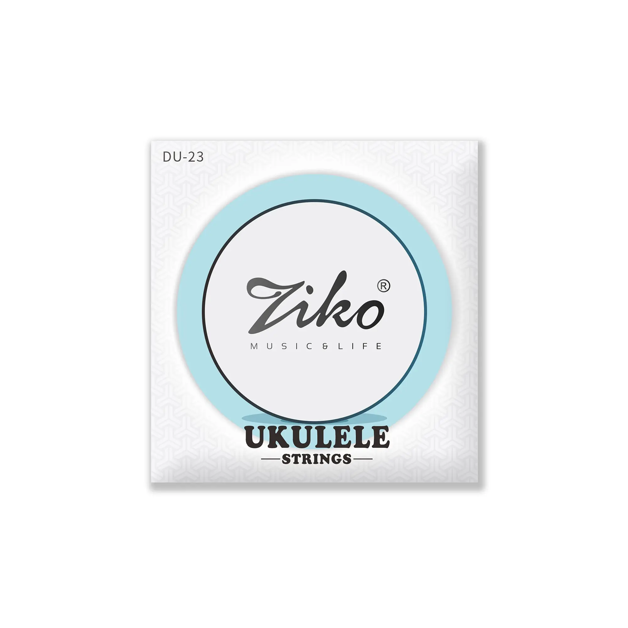 Ziko Du-23 Ukulele Strings, Transparent Nylon, Universal Fit, High-Quality Sound, Durable & Long-Lasting, Perfect for Beginners & Professionals